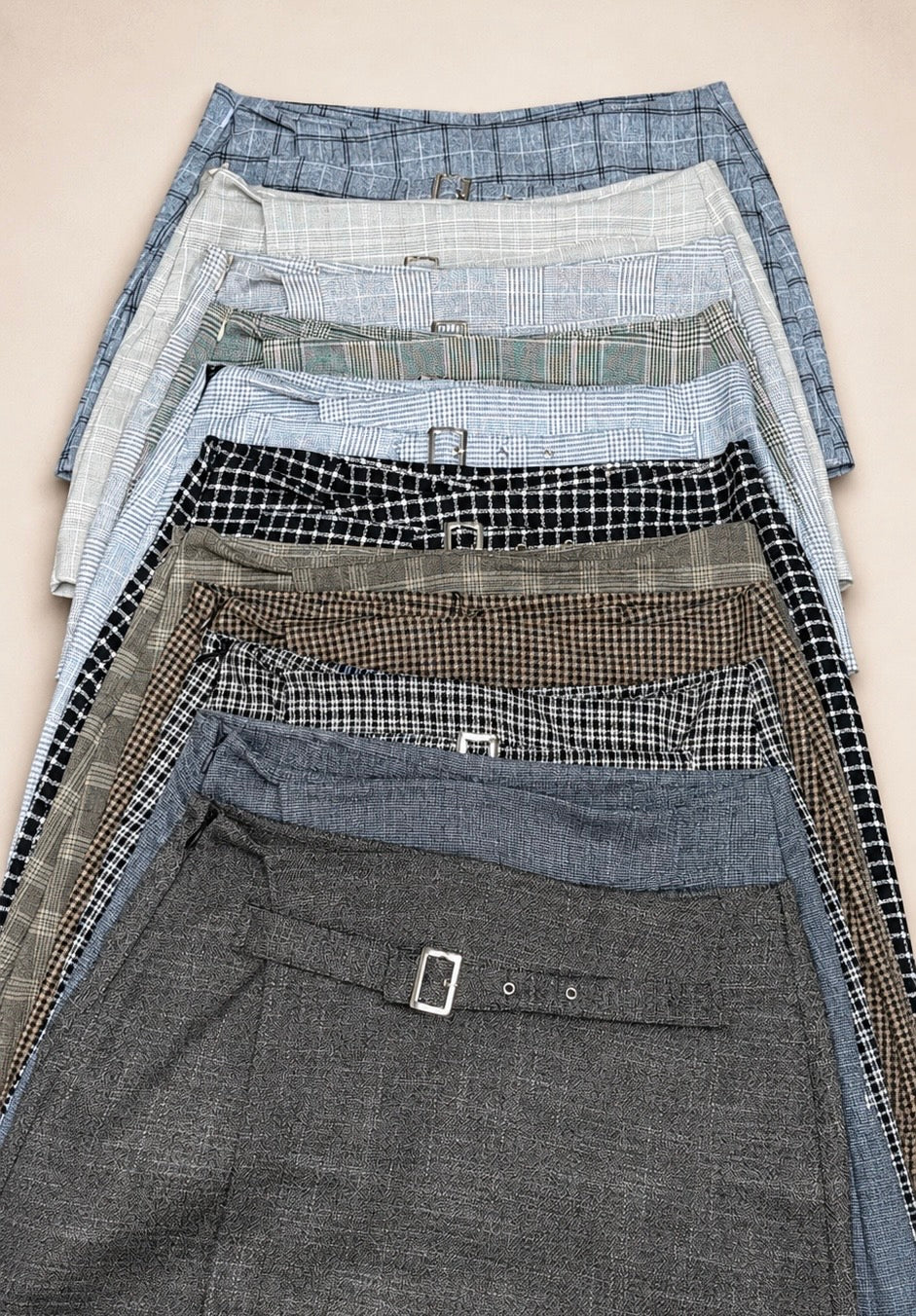 Falda short Dalesi cuadros