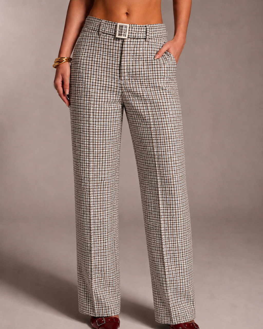 Pantalón Serenay Cuadros