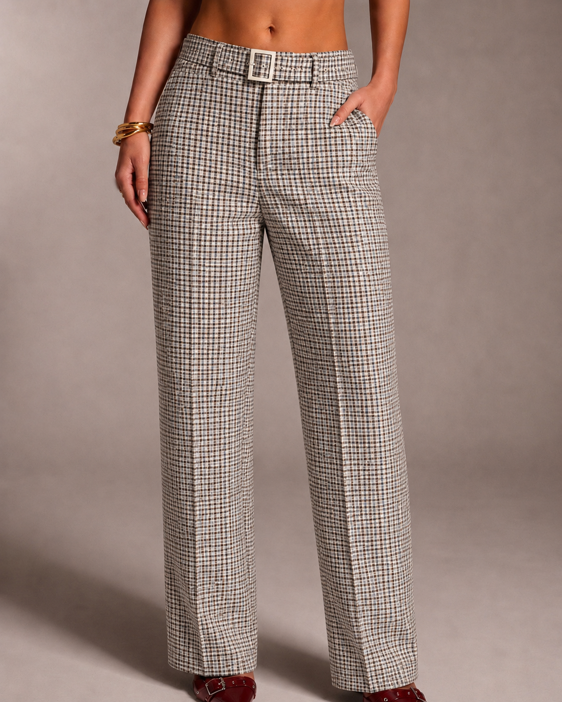 Pantalón Serenay Cuadros