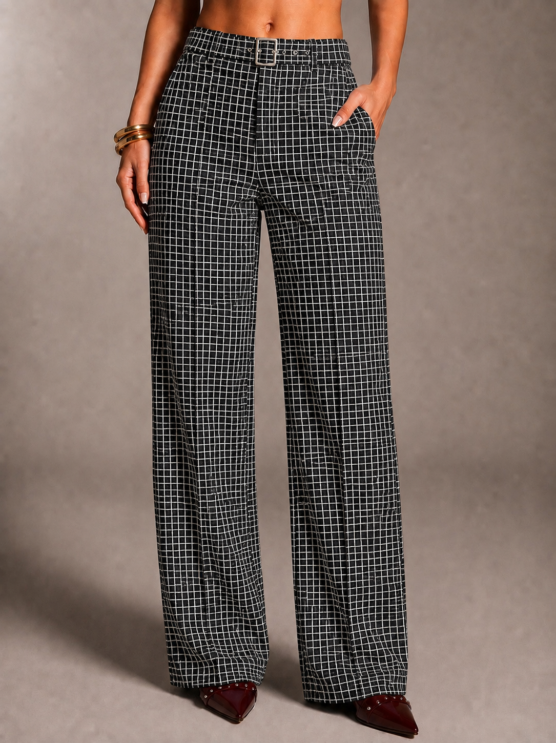 Pantalón Serenay Cuadros